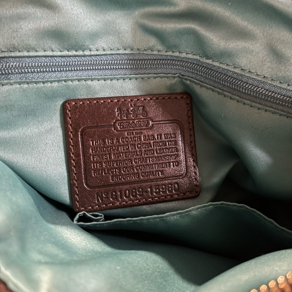 Ladies Brown Coach Bag - Picture 4 of 10